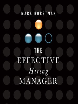 cover image of The Effective Hiring Manager